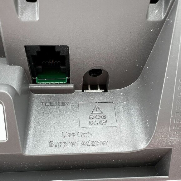 AT&T Cordless Phone System Digital Answering Machine EL 52213 Tested & Working C - Picture 10 of 16